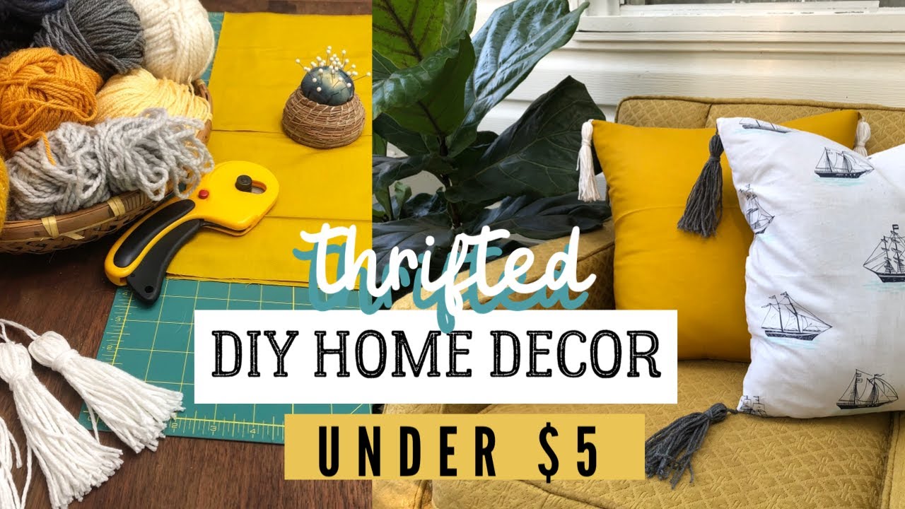 Thrift Flip DIY Home Decor | Cute + Aesthetic + Affordable | Under $5