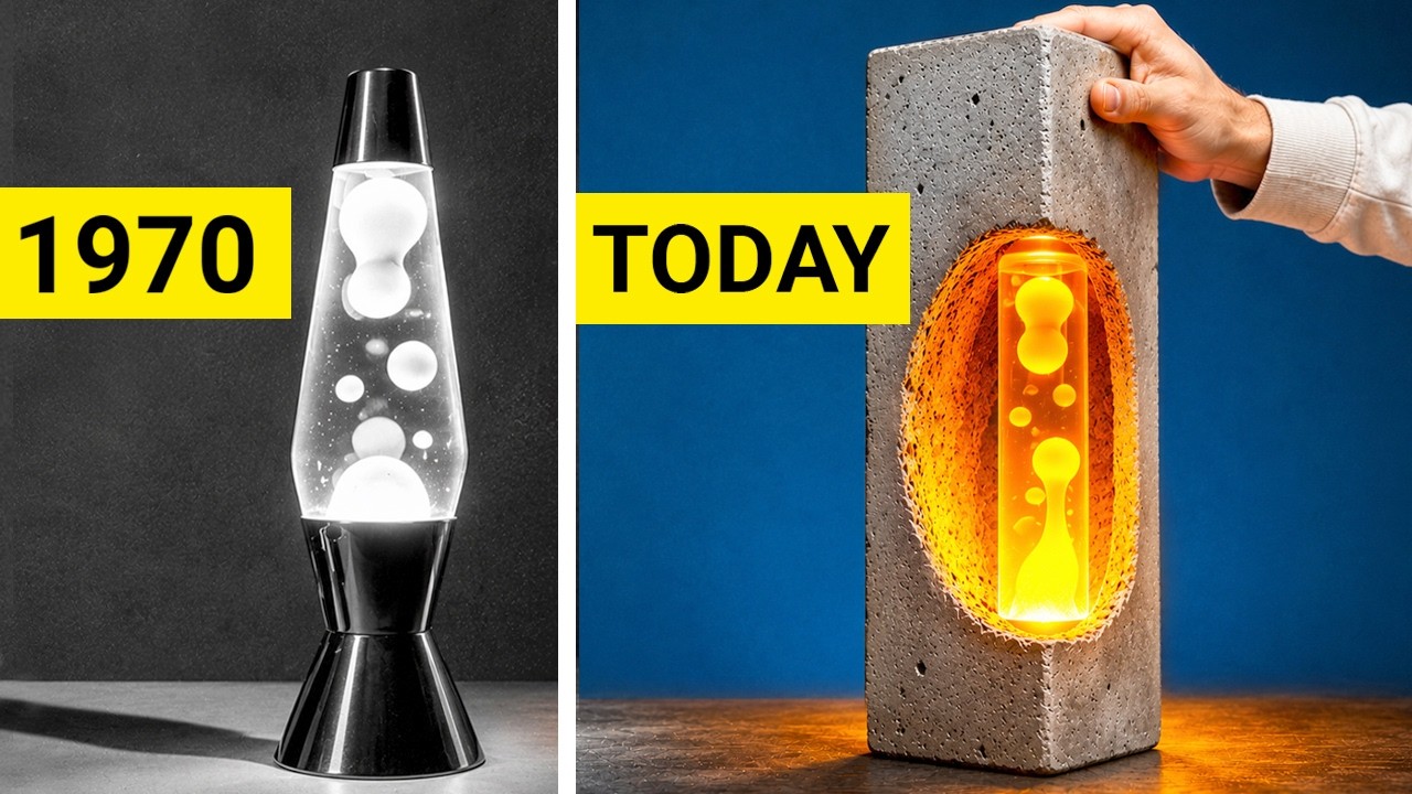 I Redesigned the Lava Lamp – 5 Cool New Versions