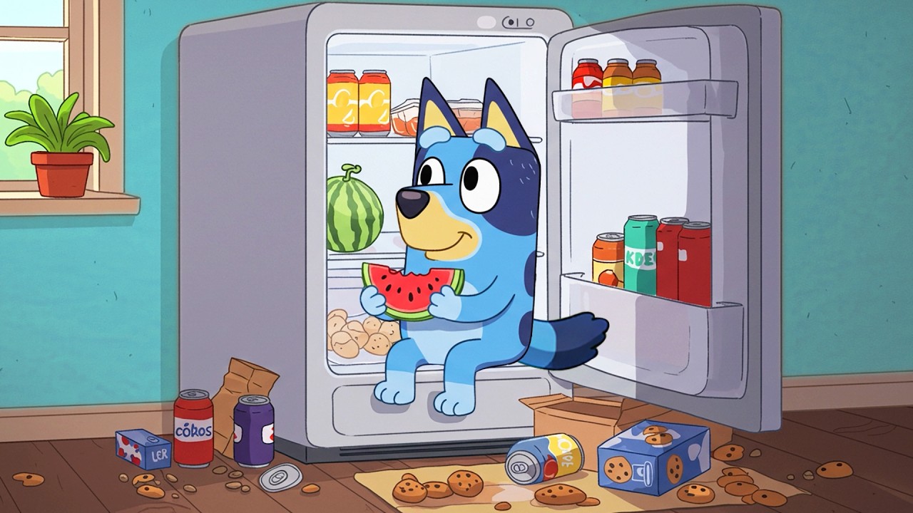 Bluey’s Cool Summer Snack 🍉 Morning Vibes for Study, Work & Focus 🎧 Chill Lofi Beats