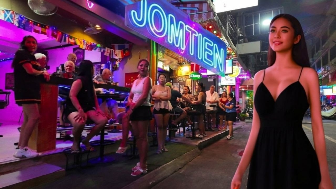 Jomtien After Dark 🇹🇭 | Walking Thailand's Neon Streets RIGHT NOW
