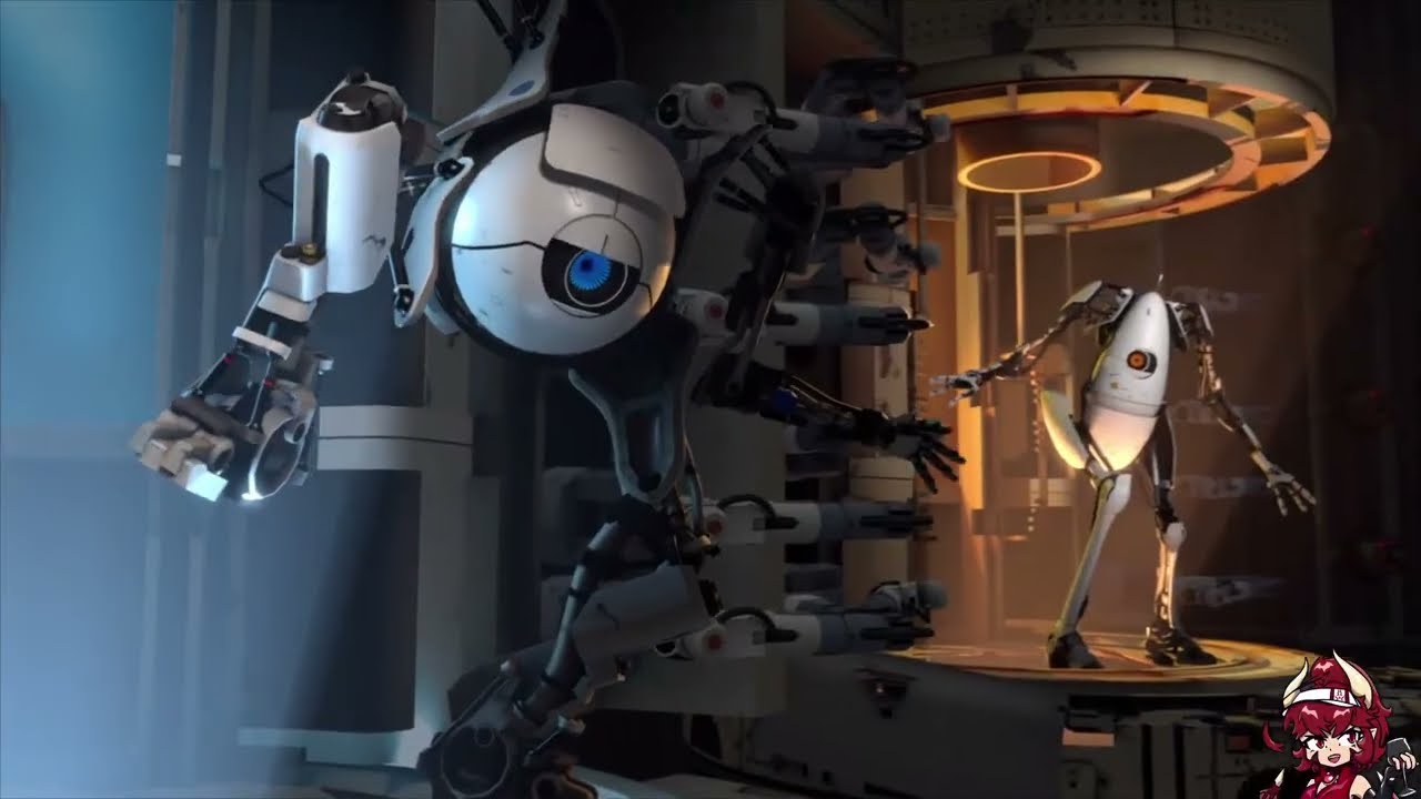 [1] Portal 2 Co-op │ Fly on the wings of friendship │ ft. @kihelelphalkiir