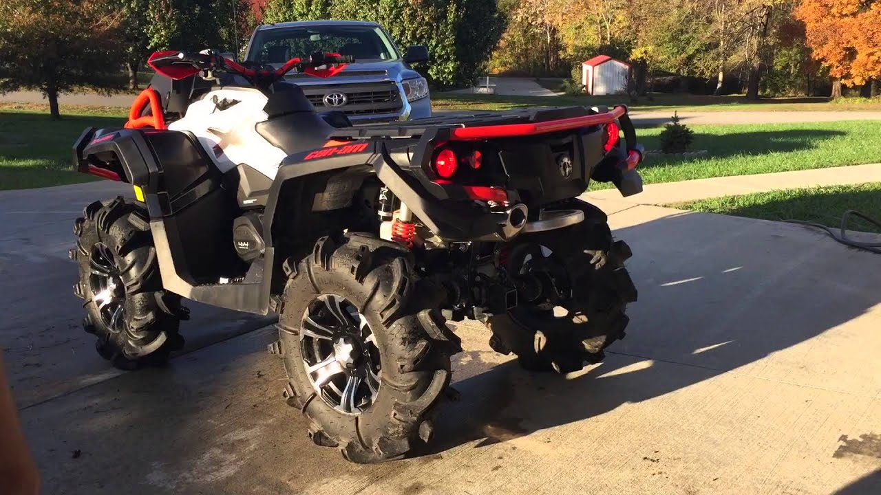 2016 can am XMR 1000R with can am yoshimura exhaust