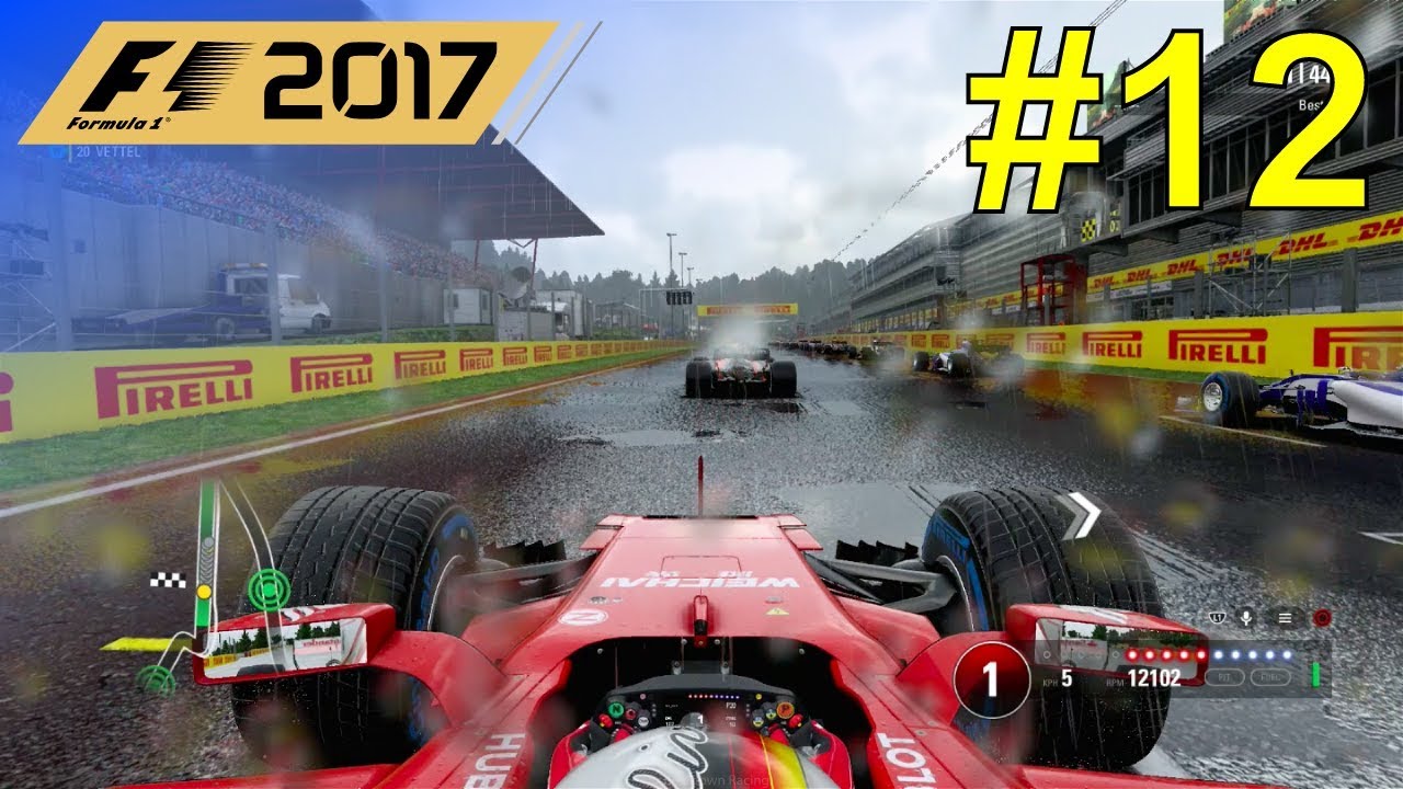 F1 2017 - Let's Make Vettel World Champion Again #12 - 100% Race Belgium