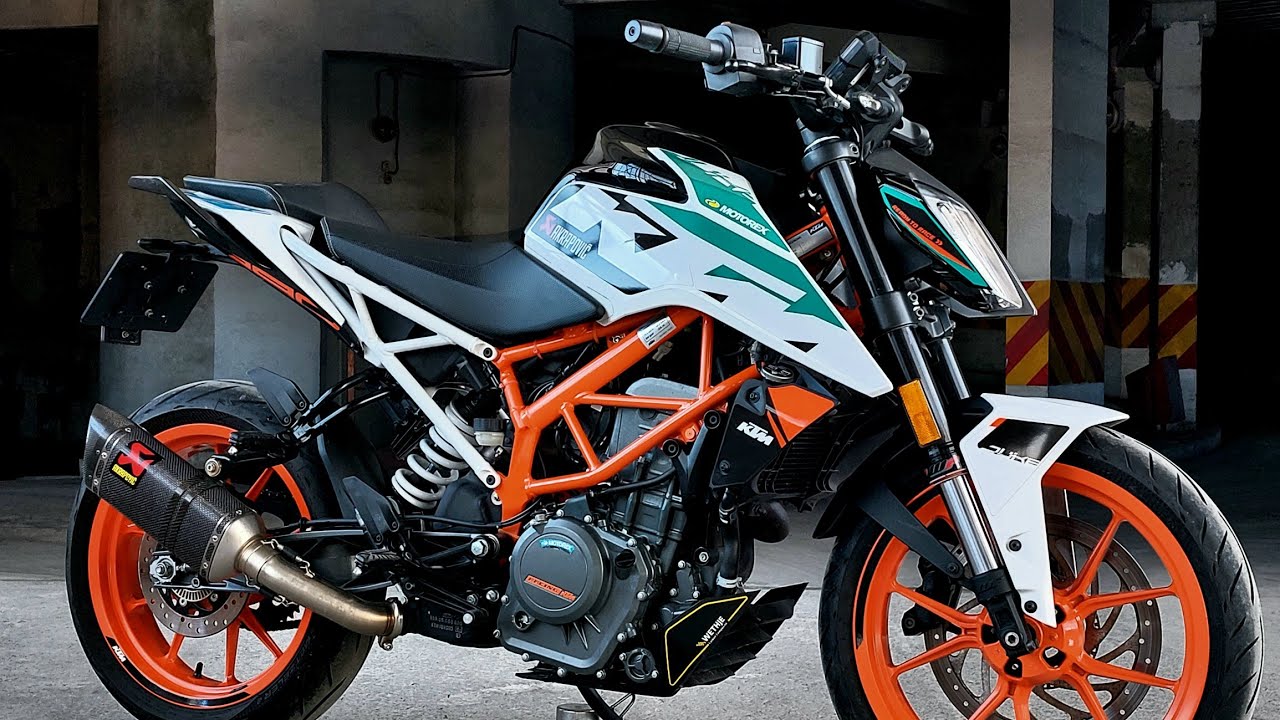 KTM DUKE 390 - быстрее в городе чем Ninja 400 и CBR400🔥🔥🔥
