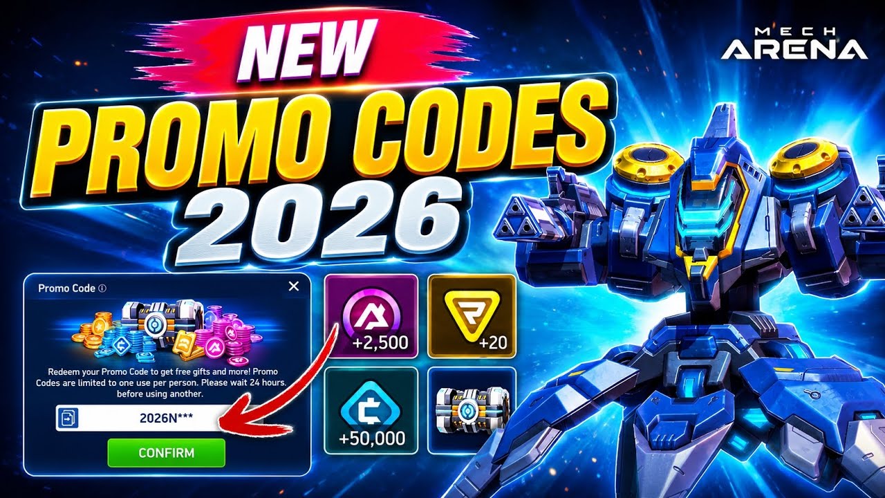 ⚠️ EXCLUSIVE ⚠️ MECH ARENA PROMO CODES 2026 JUNE 🎁 FREE A-COINS, MECHS & GREAT REWARDS ✅