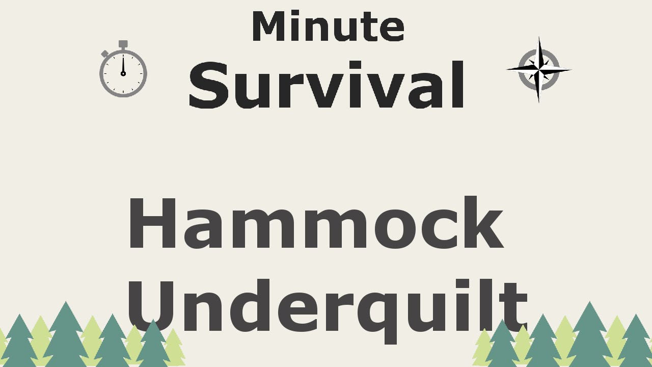 DIY- Hammock Underquilt ( from old sleeping bag )