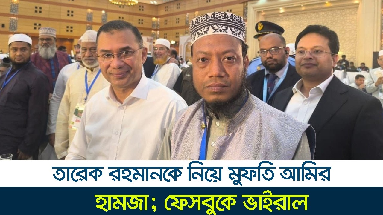 তারেক রহমান খুব ভালো মানুষ : মুফতি আমির হামজা এমপি Amir Hamja , PM Tareque Rahman