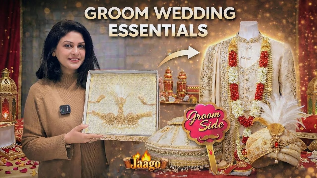 What to Buy For Groom Wedding Shopping? ✨ | Glitz Jewels ( Hindi )