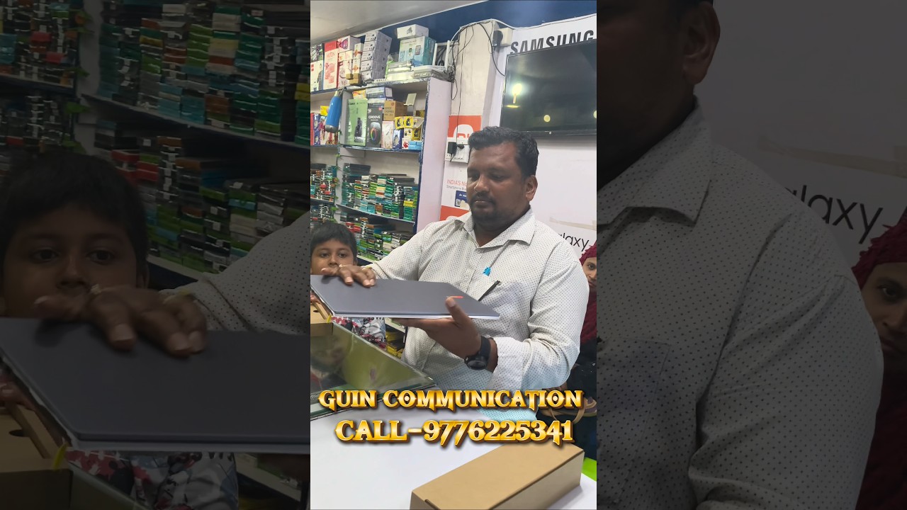 💻SAMSUNG GALAXY BOOK 4🤯 UNBOXING...@GUINCOMMUNICATION ....#laptop #samsung #samsunggalaxy