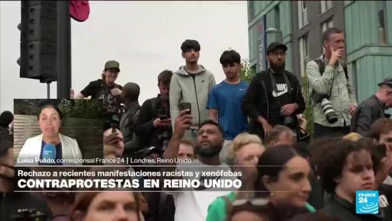 Informe desde Londres: jornada de marchas pacíficas en Reino Unido contra el racismo y la xenofobia