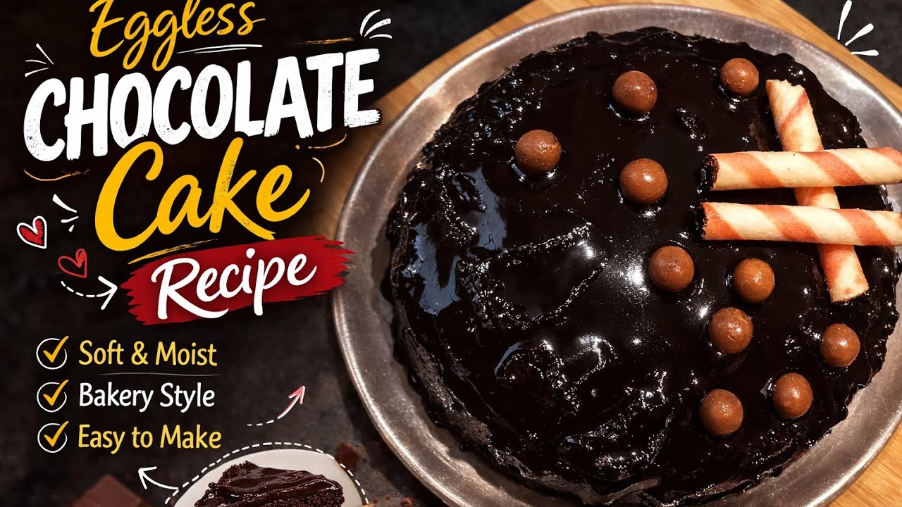 Perfect Eggless Chocolate Cake | No Oven Soft Chocolate Cake Recipe at home🍫🎂#shorts#shortsindia 