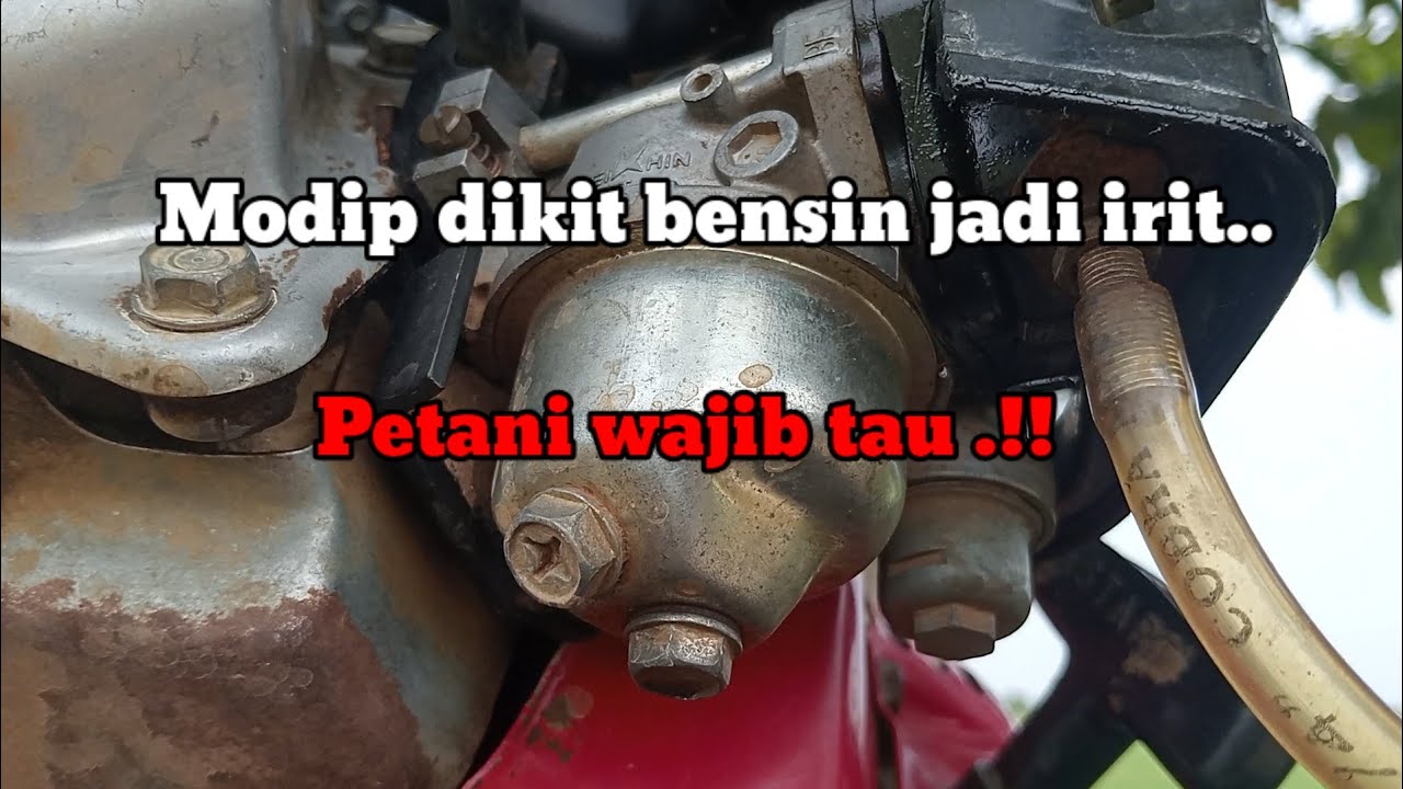 CARA KONVERSI BENSIN KE GAS MESIN PANTEK