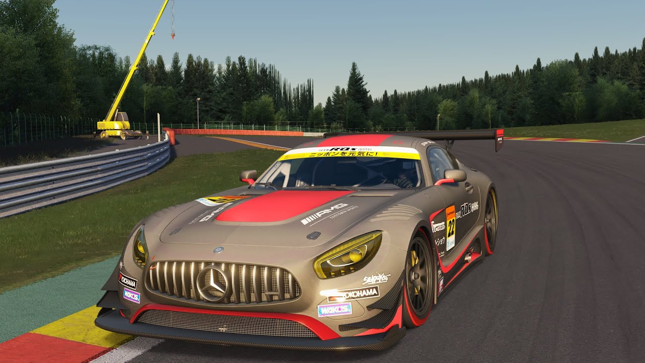 Mercedes-Benz AMG GT3 - Spa World Record 2:14:229 - Assetto Corsa