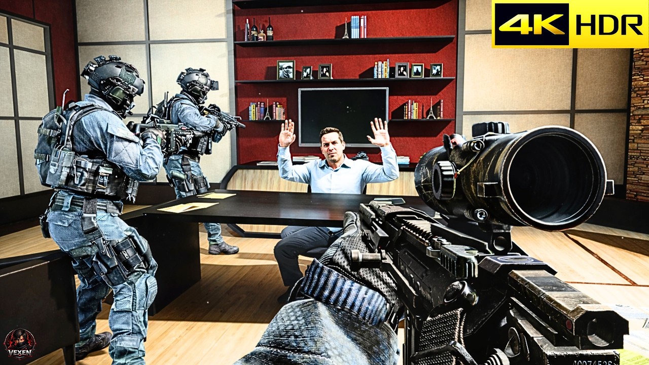 Ghost Team Captures a High Value Target | Immersive Ultra Realistic Gameplay [4K60FPS] Call Of Duty