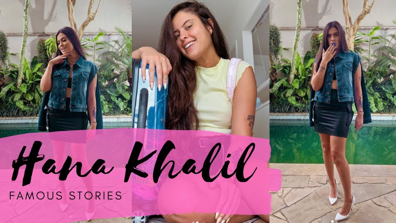 Hana Khalil sai para beber com Any Borges e Stéfani Bays