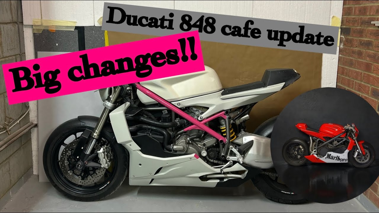 Обновление Ducati 848 Aggressive Caferacer