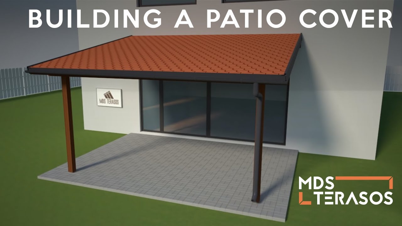 Terasos Stogo Montavimo Instrukcija | Roof Over Deck Installation | Patio Cover Building