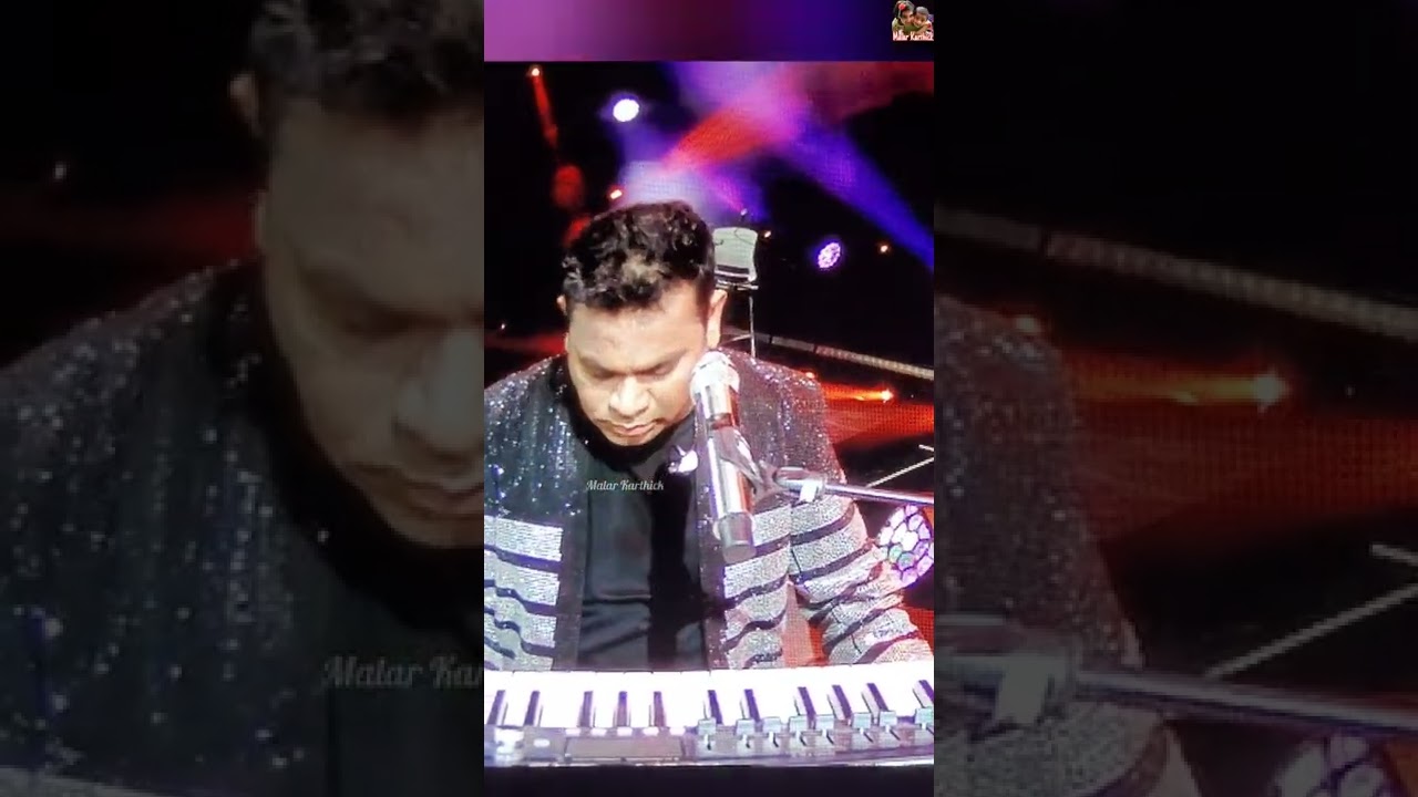 AR RAHMAN Live Concert Dubai 🇦🇪 Part 11 Dil Se Song  Udit Narayan 21 October 2022 Malar Karthick📽️70