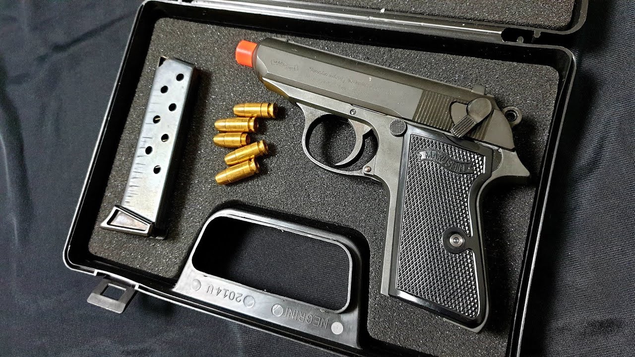 마루신 PPK/S  모델건 (발화식)     Marushin  Walther PPK/S  ModelGun (ignitiom type )