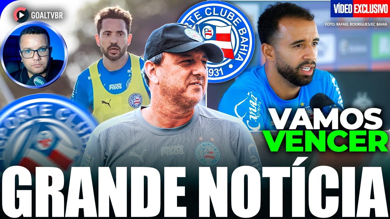 ⚠️ DECLARAÇÃO FORTE! Bahia quer MARCAR ÉPOCA e CAIO ALEXANDRE EXPÕE OS PLANOS! 🔥💣