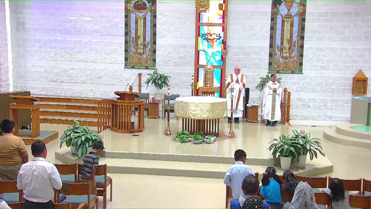 St. Mark the Evangelist Catholic Church:  Sunday12:30pm Myanmar Mass June 2,, 2024.