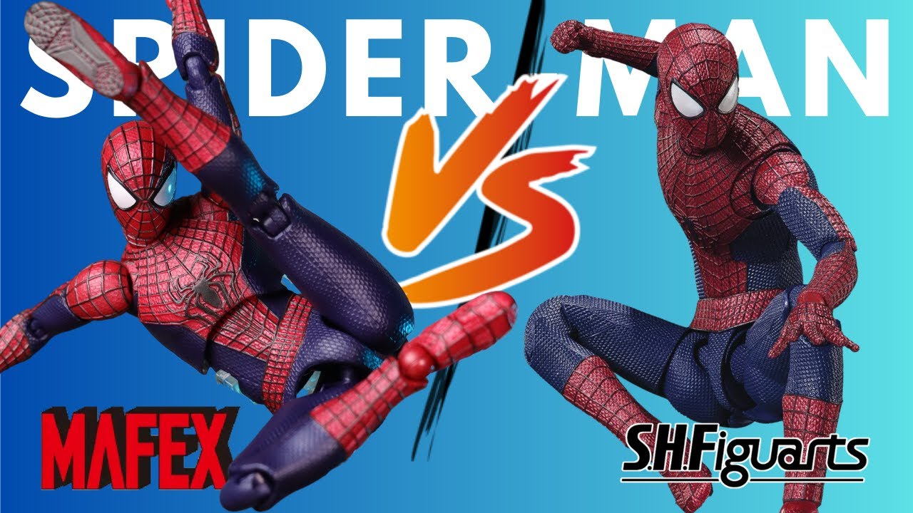 MAFEX VS SH FIGUARTS | Mafex 248 The Amazing Spider-Man 2 Unboxing y Review