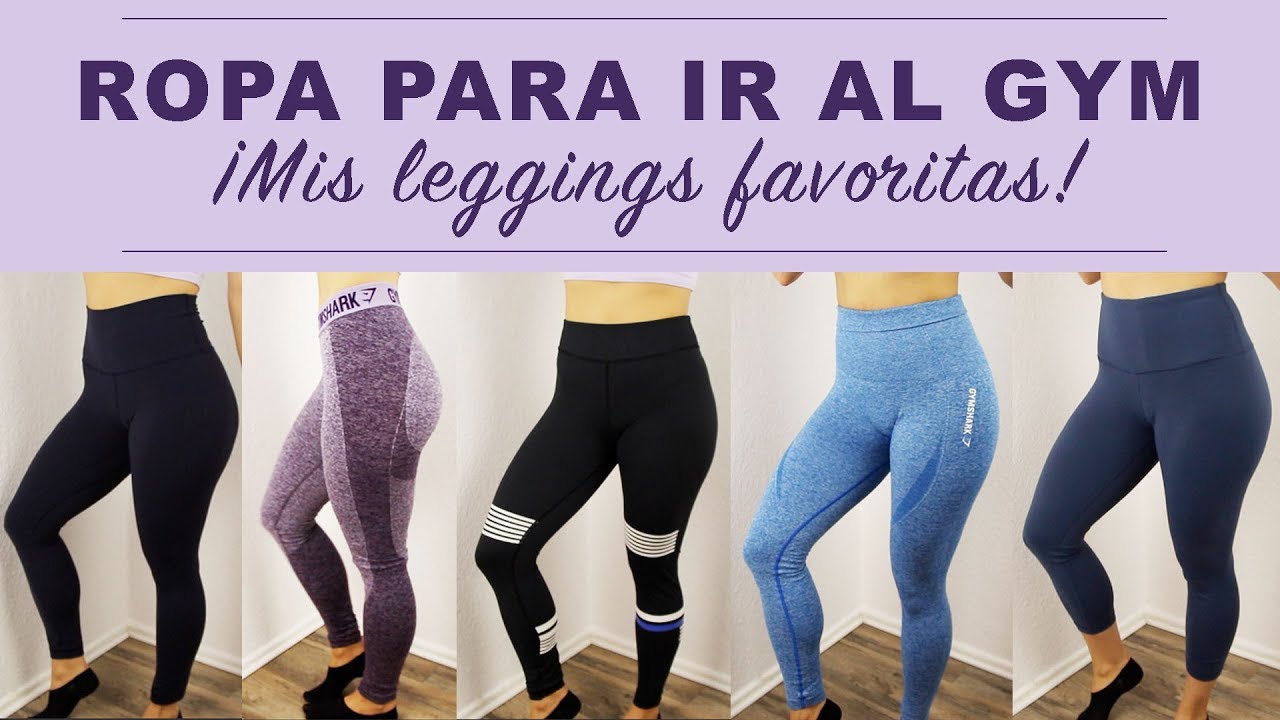 ROPA PARA GYM | Leggings de GYMSHARK, LULULEMON, 90 DEGREE, FABLETICS y más...