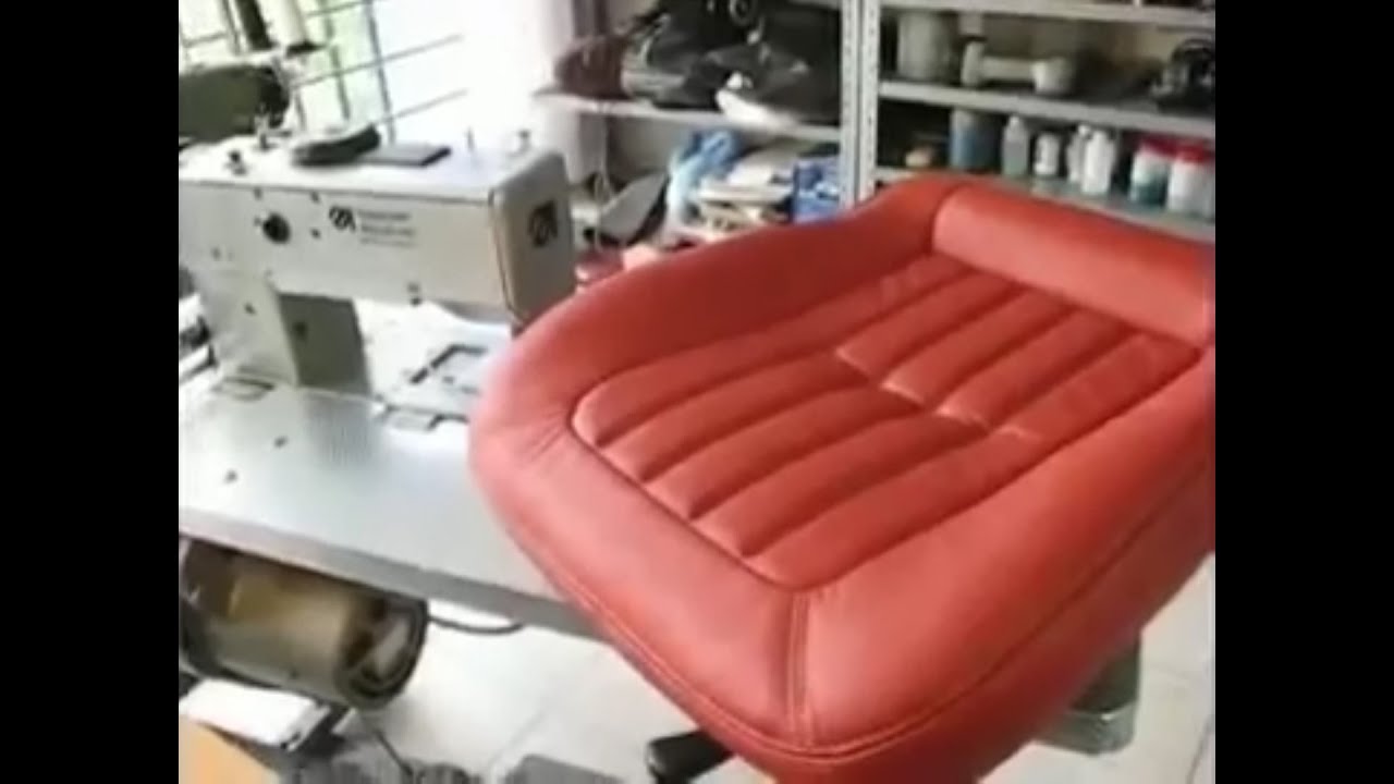 Two Ways of Doing Foamed Pleats- Upholstery Basics  car upholstery