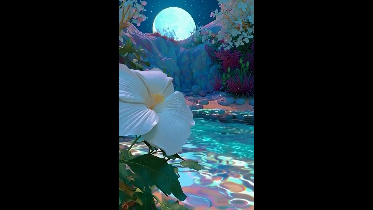 soft white flower