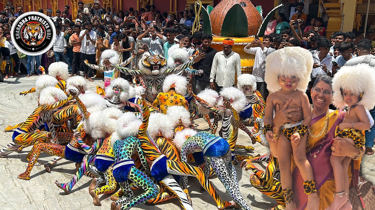Mangaluru Dasara 2024 | Sharadha Prathista Huli pilivesha  | Sharada Prathistapane | Kudroli Dasara