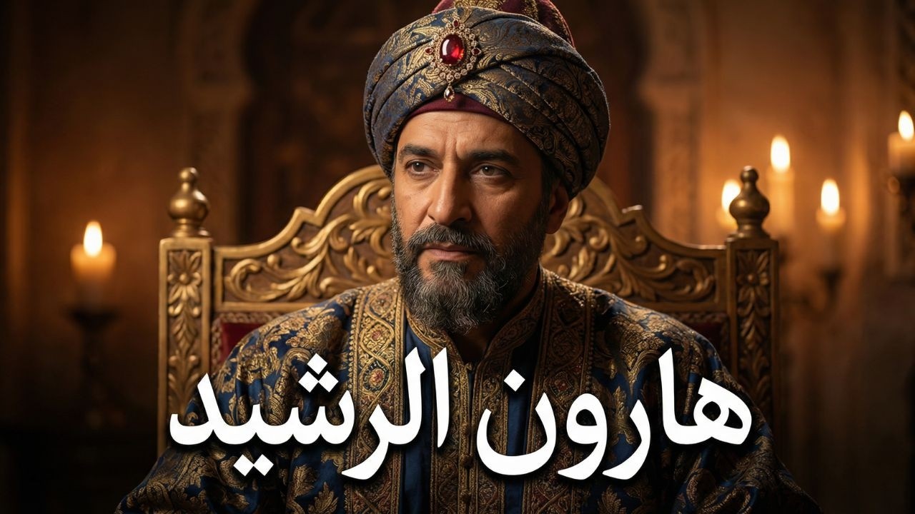 قصة للنوم: رحلة هادئة في حياة هارون الرشيد والعصر الذهبي لبغداد