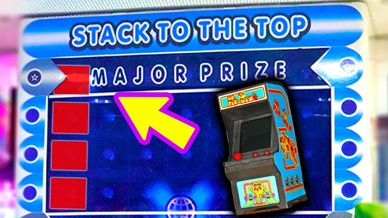 I Won an Arcade Machine from the Stacker Major Prize!