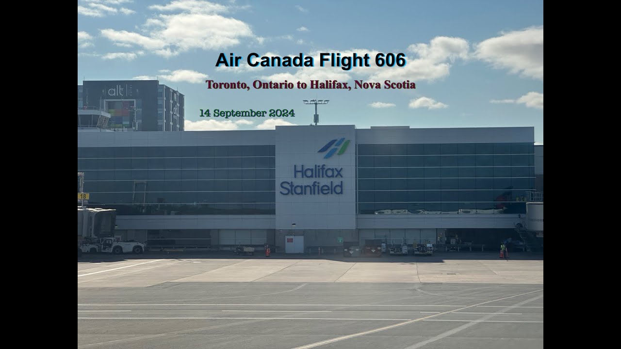 Air Canada Flight 606  Toronto to Halifax