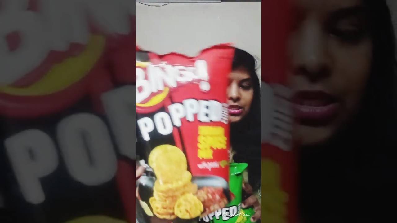 Bingo Popped Chips comparison Red vs Green #reviews #bingo #bingochips #poppedchips