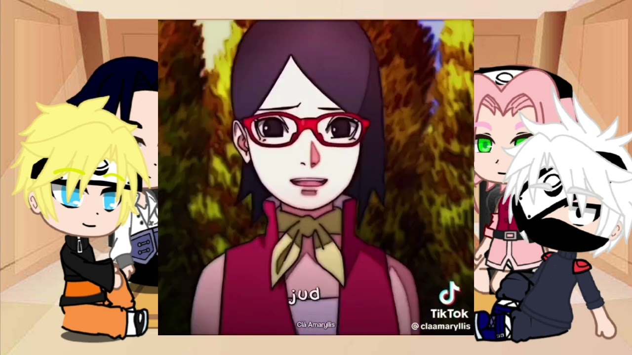 Team 7 Naruto react Team 7 Boruto