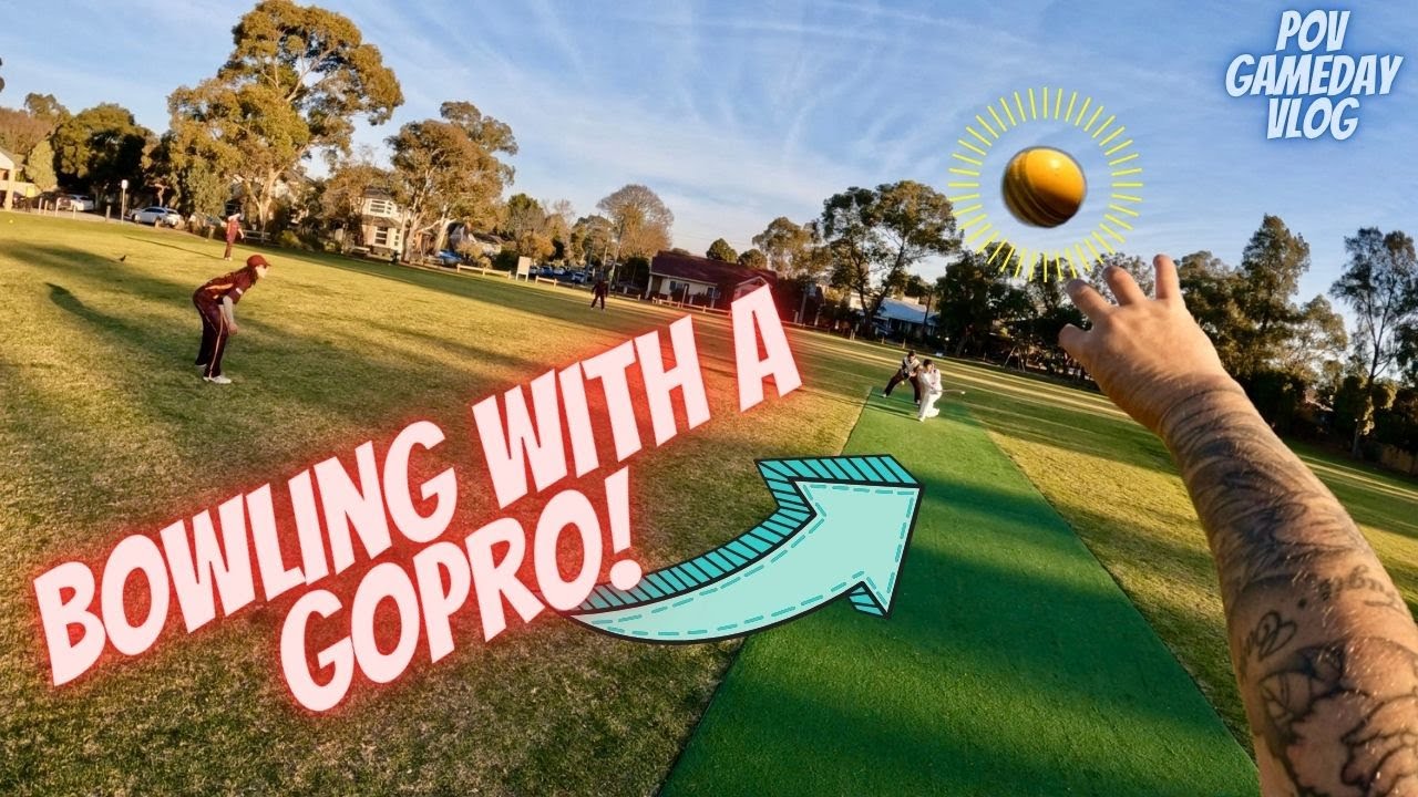 🔥 UNREAL BOWLING POV  – You’ve NEVER Seen Cricket Like This!