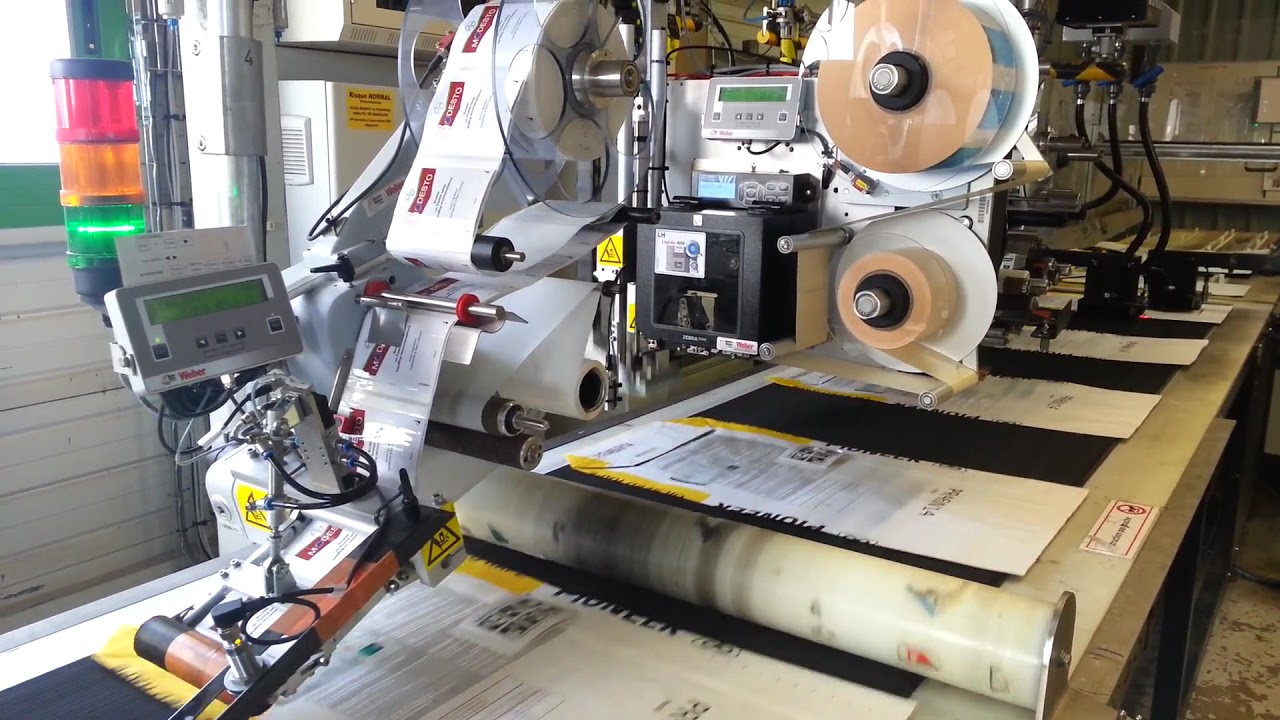 Automatic, Print & Apply Booklet Label Application