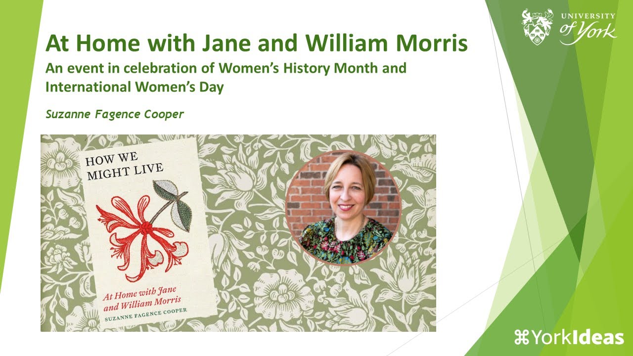 At Home with Jane and William Morris - Suzanne Fagence Cooper
