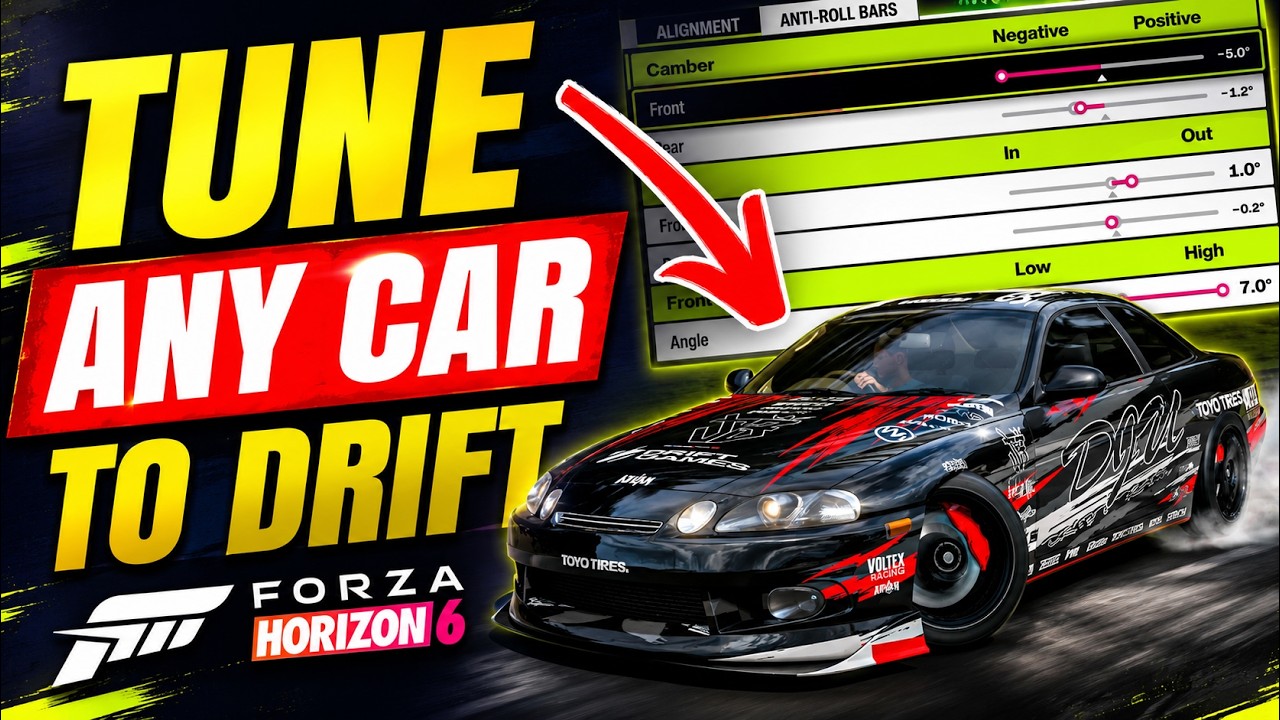 Лучший дрифт-билд в Forza Horizon 6 | Как собрать ИДЕАЛЬНУЮ дрифт-машину (любой автомобиль)