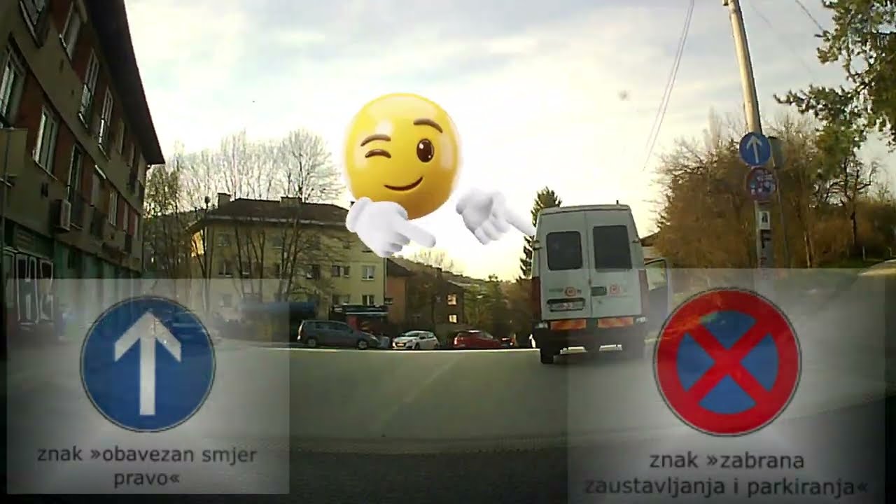 Kompilacija vozača na ulicama Sarajeva