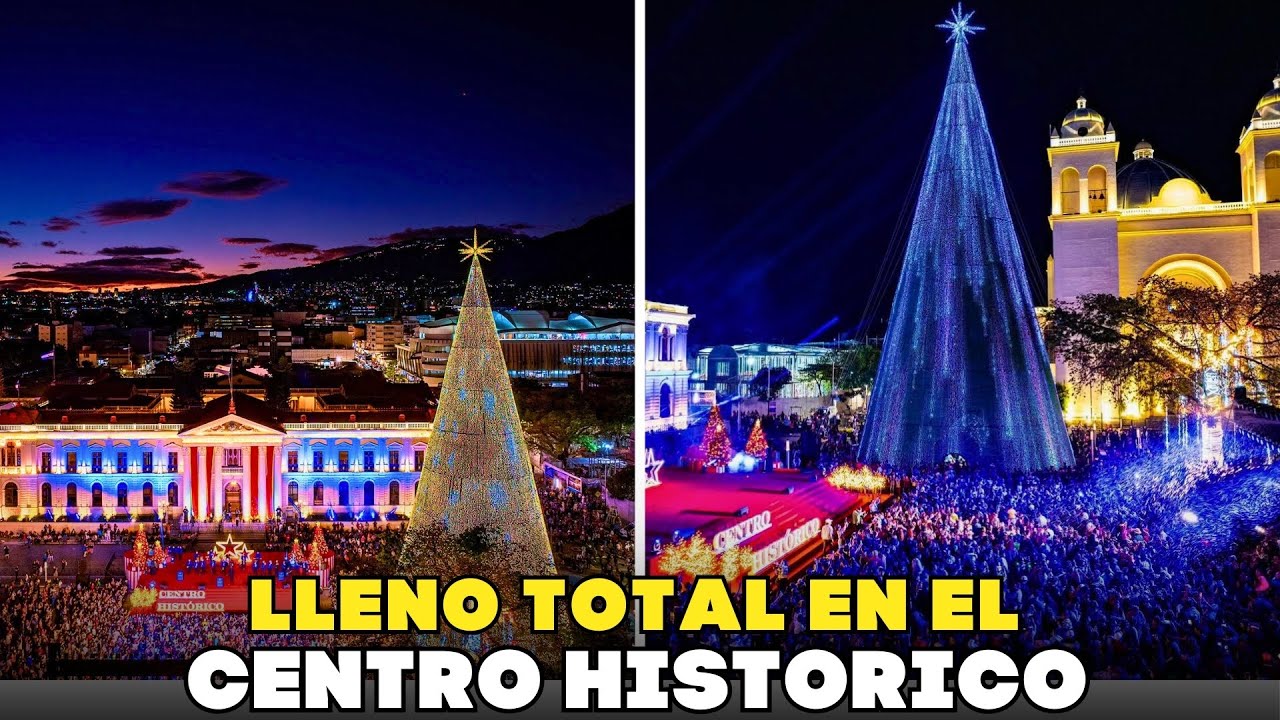 ¡GRAN INAUGURACION VILLA NAVIDEÑA DEL CENTRO HISTORICO de EL SALVADOR!