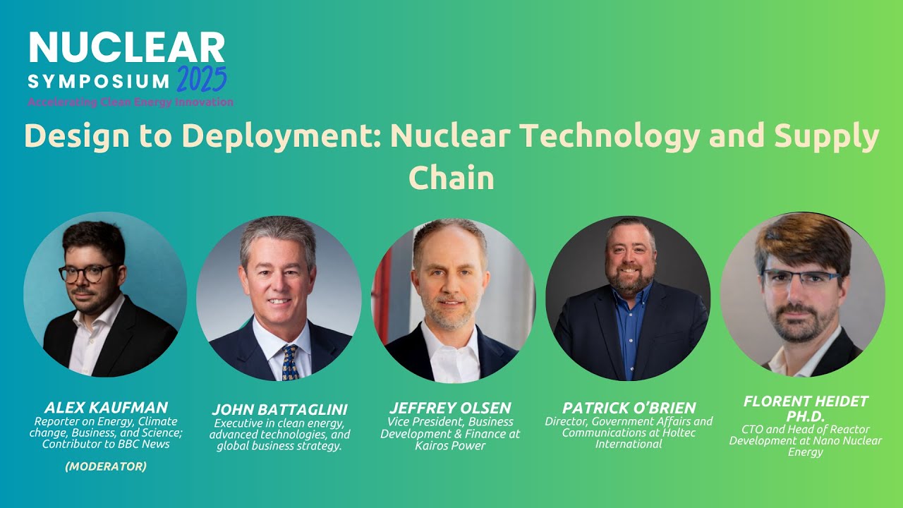Design to Deployment: Nuclear Technology and Supply Chain