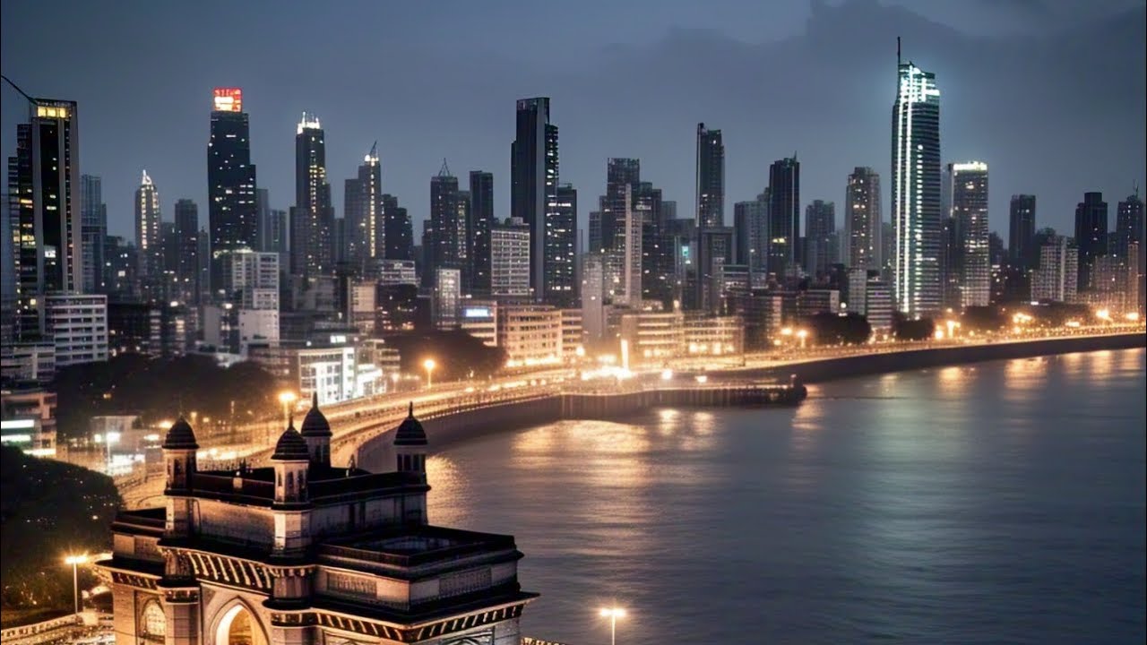 Driving through richest area of India🇮🇳| 55,000/- sq.ft Malabar hills, Mumbai | Mumbai skyline