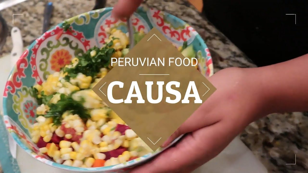 CAUSA... Peruvian Food.. YUM! Veggie Version