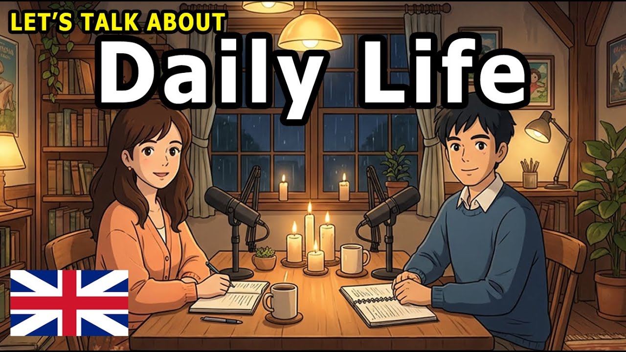 Let's Talk About DAILY LIFE in English | Basic English Conversation Practice