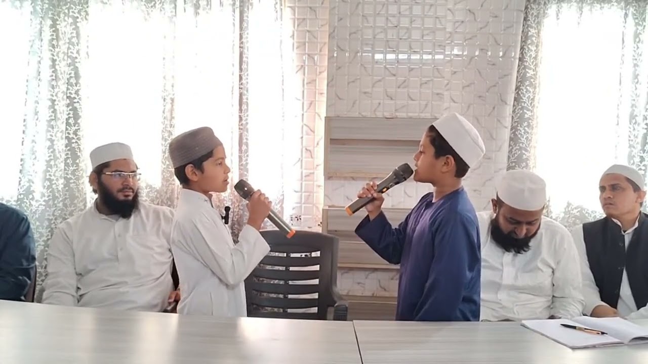 Highlight 33:41 – 38:41 from مکاتب کا جلسہ، مدرسہ نورالقران کوسمبا، ضلع سورت ،
