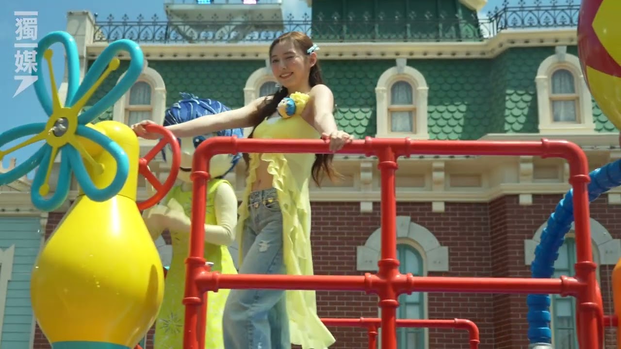 迪士尼樂園Pixar水花大街派對 Ivy So現身