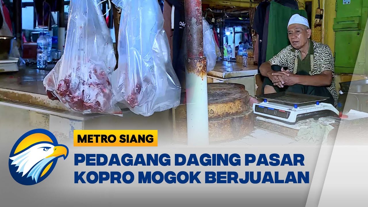 Tuntut Harga Daging Turun, Pedagang Daging Mogok Berjualan - [Metro Siang]
