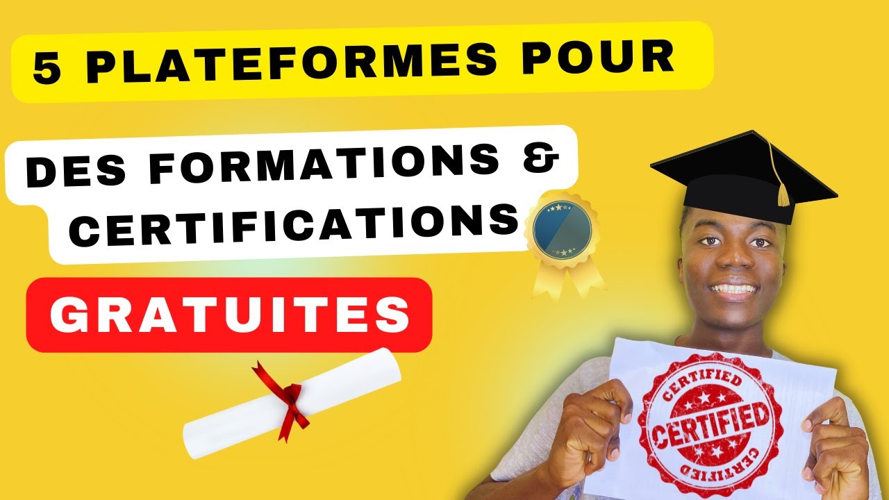 Voici 5 Sites Pour Avoir des Formations Gratuites Avec des Certifications Dans Tous Les Domaines