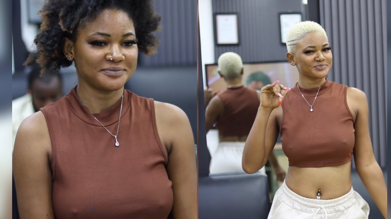 Watch this amazing transformation as she gets a fresh new haircut!